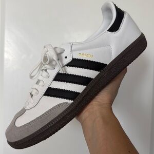 Adidas Samba OG cloud white / core black / gum M 8.5 W 9.5